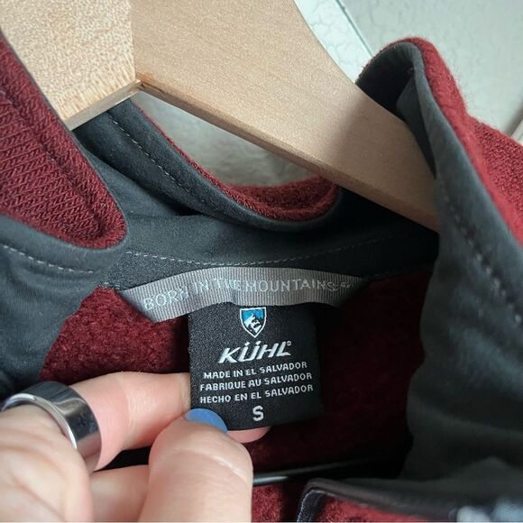 Kuhl Men's Small Quarter-zip Sweater - Picture 3 of 9